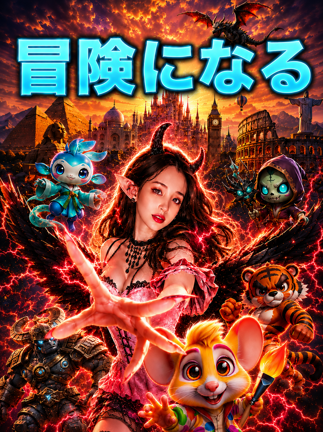 DraMap の冒険イメージ